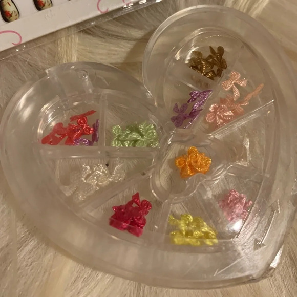 NAIL 3D ART Decals Bows and Geisha Theme Stickers - Picture 2 of 4